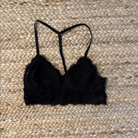 Aerie Black Lace Bralette - Picture 1 of 3